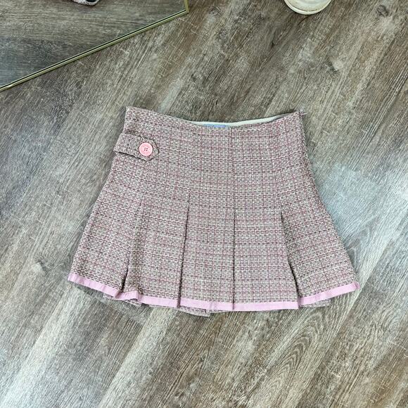 Polli Says Pleated Mini Skirt Y2K Style - Picture 1 of 5